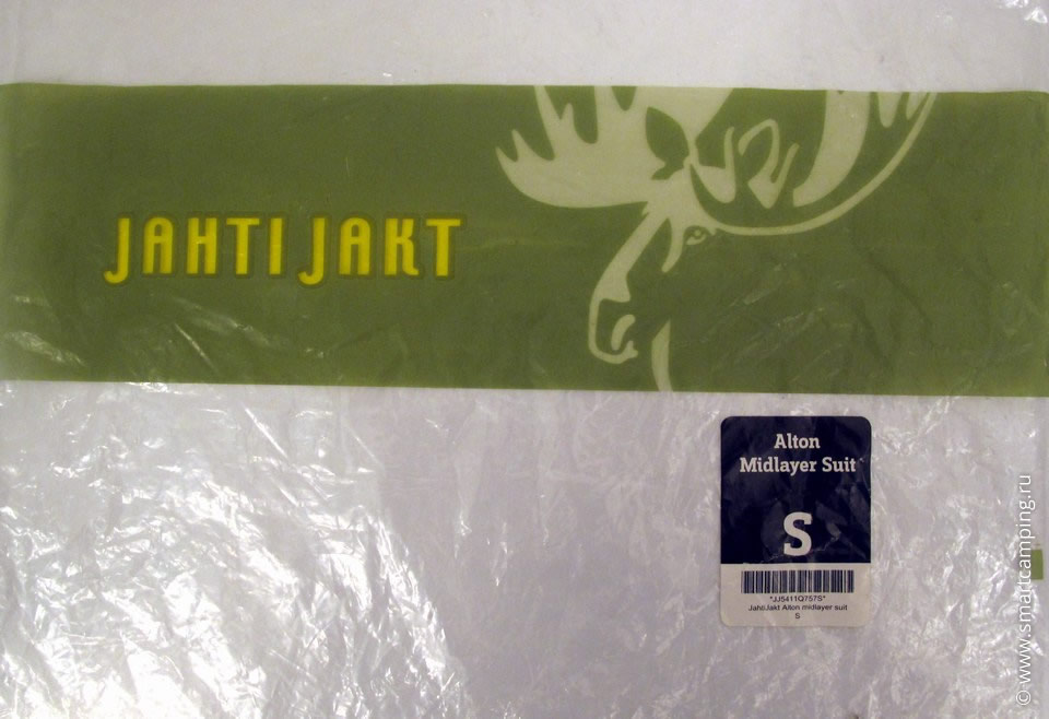 Упаковка финского термобелья JahtiJakt
